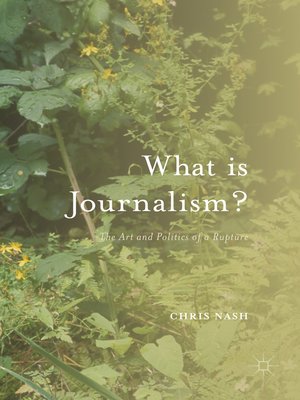 cover image of What is Journalism?